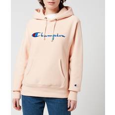 Champion Reverse Weave Script Logo Hoodie - Naranja - 114788-PS103