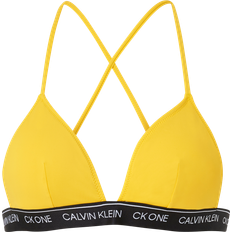 Calvin Klein Haut de Maillot de Bain Triangle - Jaune