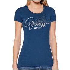 Guess T-shirt CN SS Core Tee - Bleu