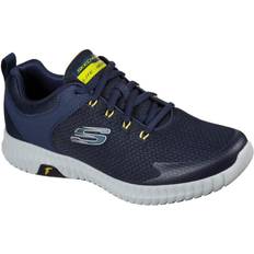 Skechers Mens Elite Flex Prime Take Over Trainers (navy/yellow)