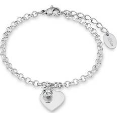 s.Oliver Armband Damarm Smycke - Silver/Hjärta