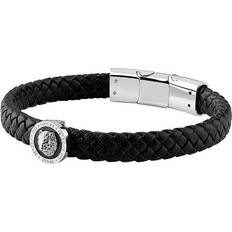 Guess Jewellery Guess Lion King Bracelet - Silver/Black