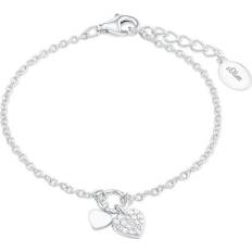 Barn armband i silver s.Oliver Armband 925 Sterling Silver Flickor Barn - Hjärta