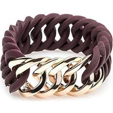 The Rubz Armband The Rubz "Armband TheRubz 100467 Silikon Rostfritt stål Gyllene Stål/Silikon"