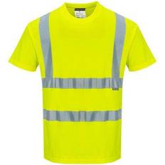 Portwest Work Jackets Portwest High Visibility cotton Comfort short sleeves T-Shirt - S170