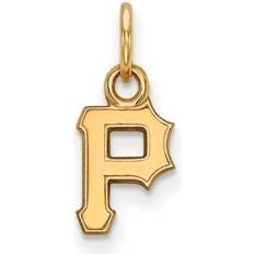 LogoArt Women's Pittsburgh Pirates Gold-Plated Sterling Extra-Small Pendant