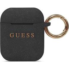 Guess Zubehör für Kopfhörer Guess Silicone Kopfhörer Tasche Schwarz