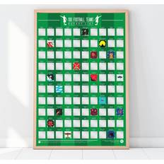 100 Football Teams Scratch Off
