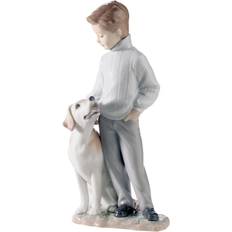 Lladro Brugskunst Lladro Collectible Figurine, My Loyal Friend Dekorationsfigur