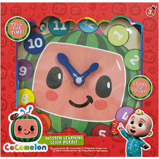 CoComelon Cocomelon Wooden Learning Clock Puzzle