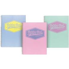 Jotta A4 Wirebound Card Notebook Ruled 3-pack