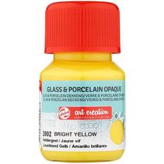 Geel Glas Kleuren Opaque Glass Porcelain Paint 30 ml