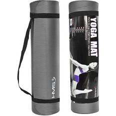 HMS Yogaudstyr HMS Gray yoga mat 183x61x1cm (YM03)