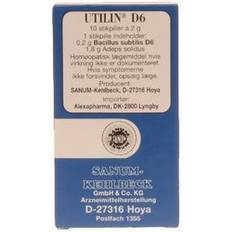 Utilin D6 stikpiller (blå) 10 stk