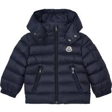 3-6M - Boys Jackets Moncler Boy's Jules Solid Puffer Jacket - Navy Blue