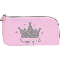 Rosa Estuches para lápices Moos Magic Girls Pencil Case Pink