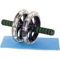 Bauchtrainer Doppeltes Trainingsrad Matte