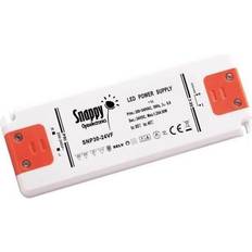 Develtron Elartikler Develtron DEVELTRON 24Vdc LED strømforsyning 30W Snappy