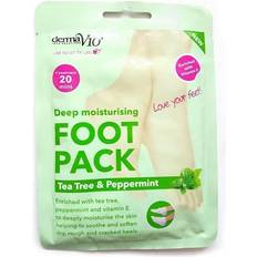 Derma V10 Hudpleje Derma V10 Benmaske Tea Tree & Pebermynte