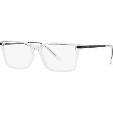 White Glasses Armani Exchange 3077 8333 Clear