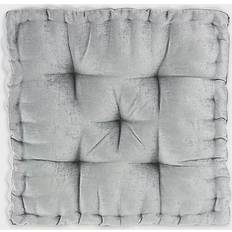 Floor cushion Intelligent Design Azza Square Floor Cushion in Grey Chair Cushions Grey (50.8x50.8cm)