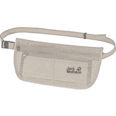 Jack Wolfskin Bæltetasker Jack Wolfskin Money belt for travel docs with waterproof compartment Document Belts DE Luxe one size dusty grey dusty grey