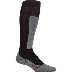 Bleu Chaussettes Falke Kid's Active Ski Knee-high Socks - Black