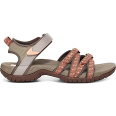 Orange - Women Sport Sandals Teva Tirra - Stacks Tan/Orange