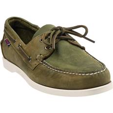 Grün - Schnürung Halbschuhe Sebago Docksides Portland Crazy 70015H0 MILITARY