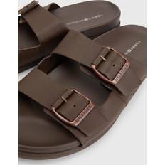 Tommy hilfiger cocoa Tommy Hilfiger Elevated Leather Sandaler, Cocoa