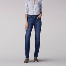 Lee Dam Misses Flex Motion Regular Fit Straight Leg Jeans - Svart