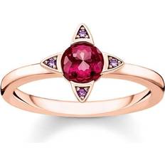 Thomas Sabo Ring colourful stones, rose-coloured TR2263-540-10-50