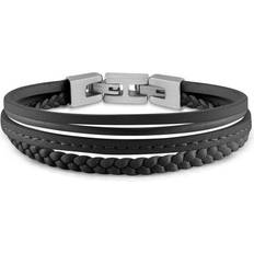 Guess Armbånd Guess Jewellery Gents Bracelet UMB01345 BK