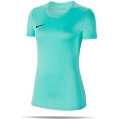 Dame - Træningstøj - Turkis T-shirts Nike Womens Park VII Dri-FIT Short Sleeve Shirt (W)