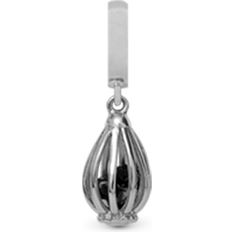Sort Charms & Vedhæng Christina Design Collect Charm - Silver/Black