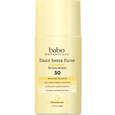 Babo Botanicals Daily Sheer Fluid Mineral Sunscreen SPF50 50ml