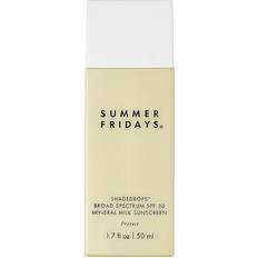 Water-Resistant Sunscreen & Self Tan Summer Fridays ShadeDrops Broad Spectrum SPF 30 Mineral Milk Sunscreen