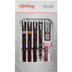 Rotring Isograph Pen Set 0.25mm 0.35mm 0.5mm