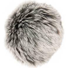 Pom poms på rea Rico Pompon Tofs Akryl Mix Grå/Silver 10 cm