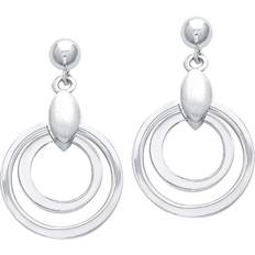 s.Oliver Amor Örhängen 925 Sterling Silver Damörhängen - Silver