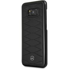 Mercedes Copertina Rigida In Vera Pelle Samsung Galaxy S8+