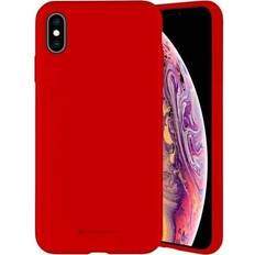 Goospery Mobile Phone Covers Goospery Mercury Mercury Silicone Samsung S21 G996 red/red