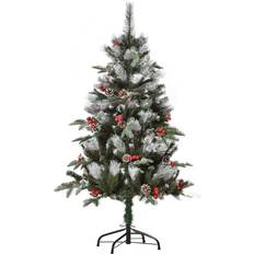 Black Christmas Trees Homcom Artificial Green 60 x 120 cm Christmas Tree