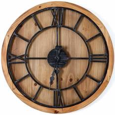 Wood Clocks Hill Interiors Williston Large Wall Clock 90cm