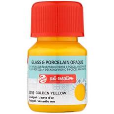 Geel Glas Kleuren Opaque Glass Porcelain Paint 30 ml