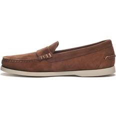 44 Loafers Sebago Dan Boat Flesh Out - Dk Brown