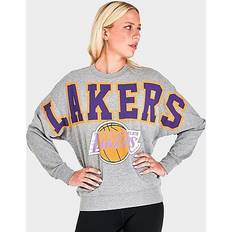 Mitchell & Ness Lakers Logo Fleece Women's Gris