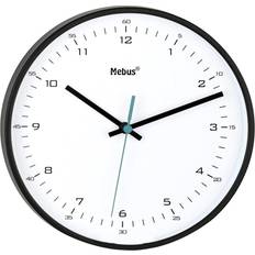 Mebus 16287 Quartz Sort Vægur