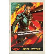 Star Wars Poster, Affisch The Mandalorian Moff Gideon Card, (61 x 91.5 cm) Poster