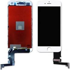 Iphone 7 lcd MicroSpareparts Mobile iPhone 7 LCD og Touch Display Skærm (REF) Kvalitet Hvid